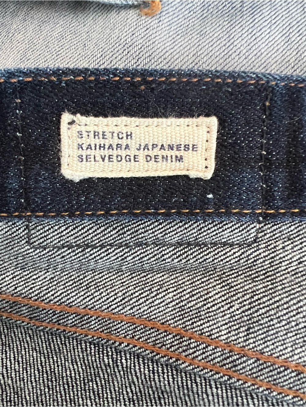 GAP Selvedge Denim Jeans - Kaihara Japanese Stretch Denim - Indigo